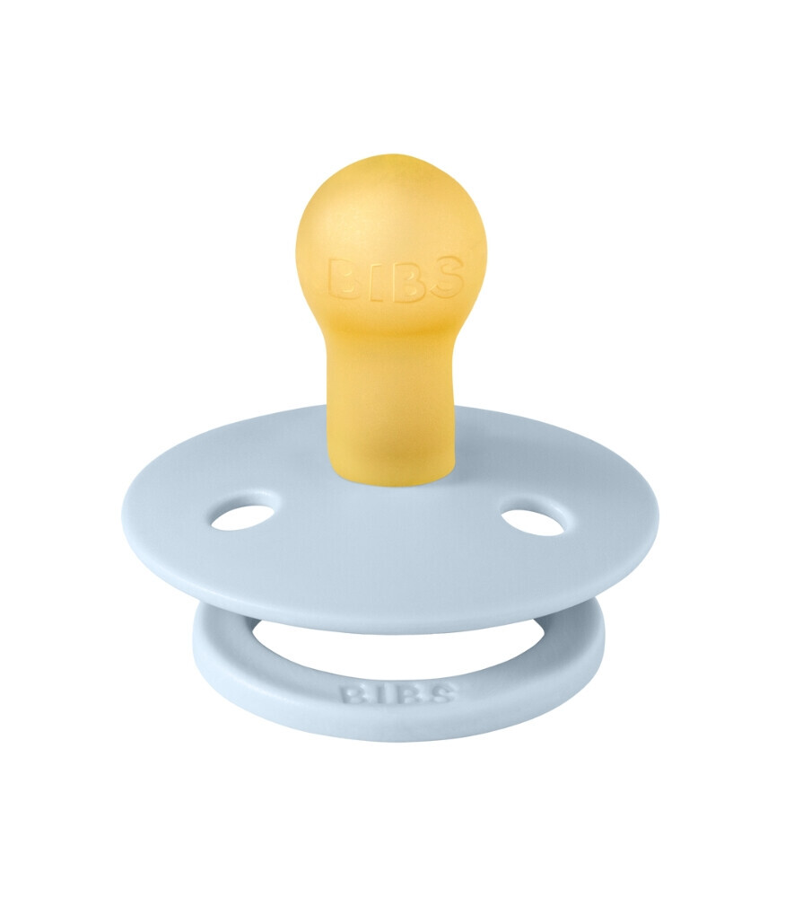 لهاية مطاطية ملونة من بيبس ستوديو للأطفال من عمر 0 ​​إلى 6 أشهر - أزرق فاتح/أزرق باهت - 2