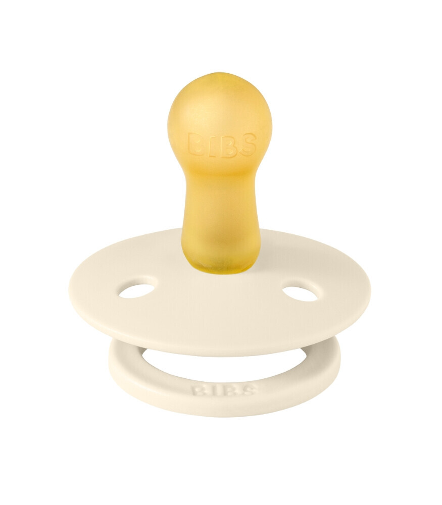 لهاية مطاطية ملونة من بيبس ستوديو، لون فانيليا، من عمر 0 ​​إلى 6 أشهر - 3