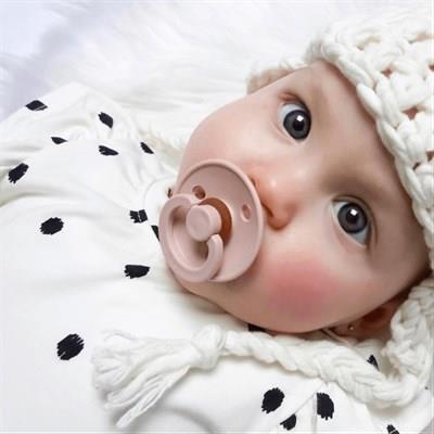 Bibs Colour Kauçuk Emzik 0-6 Ay Blush - 2