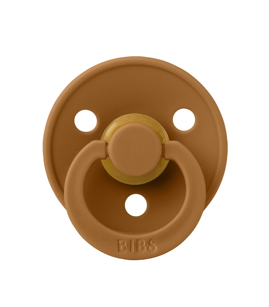 Bibs Colour Kauçuk Emzik 0-6 Ay Caramel - 1