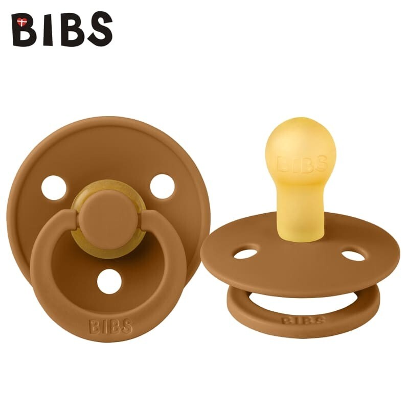 Bibs Colour Kauçuk Emzik 0-6 Ay Caramel - 3