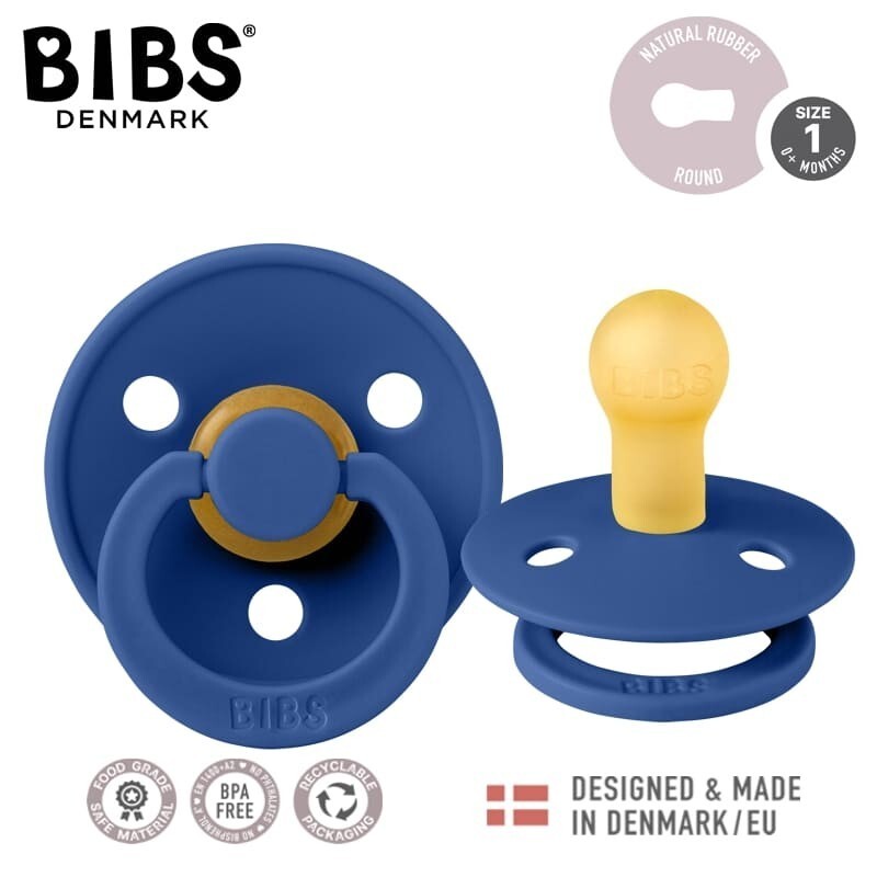 Bibs Colour Kauçuk Emzik 0-6 Ay Cornflower - 3