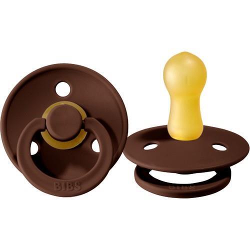 Bibs Colour Kauçuk Emzik 0-6 Ay Mocha - 1