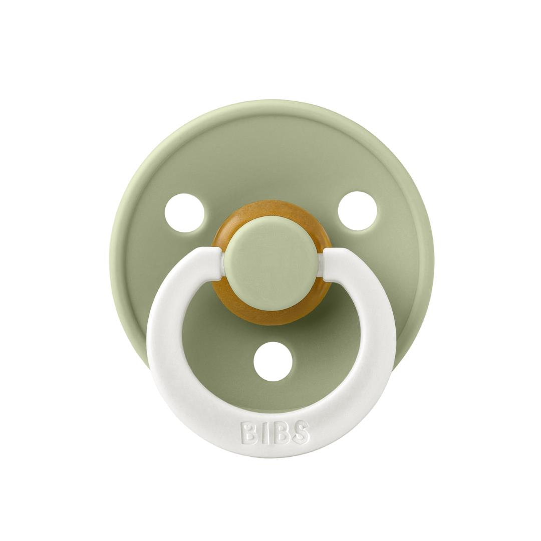 Bibs Colour Kauçuk Emzik 0-6 Ay Sage Glow - 1