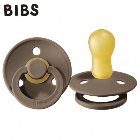 Bibs Colour Kauçuk Emzik 18+ Ay Dark Oak - 1