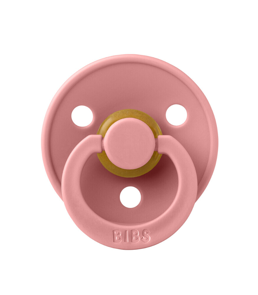 Bibs Colour Kauçuk Emzik 6-18 Ay Dusty Pink - 1