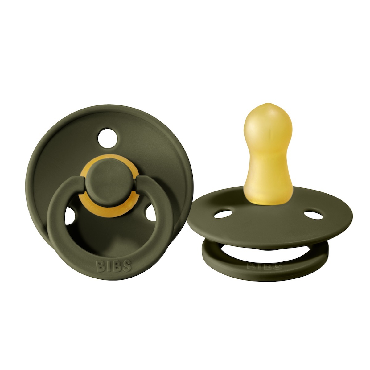 Bibs Colour Kauçuk Emzik 6-18 Ay Hunter Green - 1
