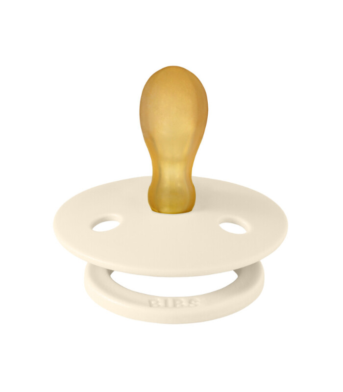 Bibs Colour Kauçuk Simetrik Emzik 6-12 Ay Ivory - 1