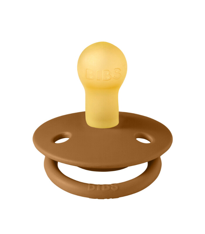 Bibs De Lux Kauçuk Emzik 0-6 Ay Caramel - 2