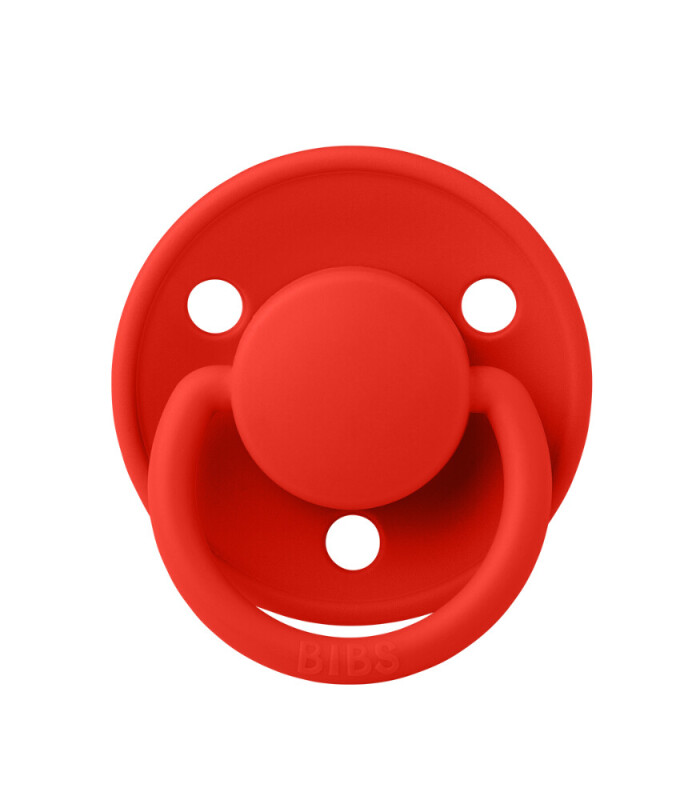 Bibs De Lux Silikon Emzik 0-36 Ay Candy Apple - 1
