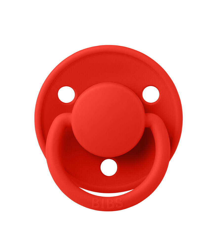 Bibs De Lux Silikon Emzik 0-36 Ay Candy Apple - 1