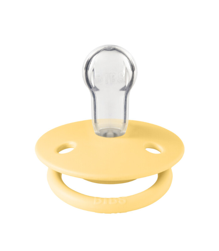 Bibs De Lux Silikon Emzik 0-36 Ay Pale Butter - 2