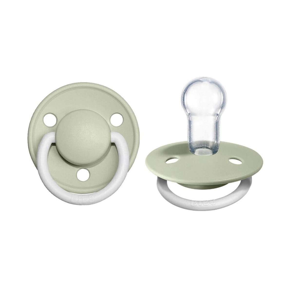 Bibs De Lux Silikon Emzik 0-36 Ay Sage - 1