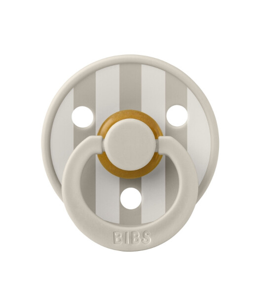 Bibs Studio Colour Block Kauçuk Emzik 0-6 Ay Sand / Ivory - Bibs