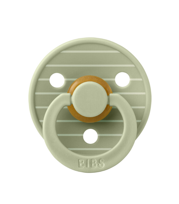 Bibs Studio Colour Pin Kauçuk Emzik 0-6 Ay Sage - 1