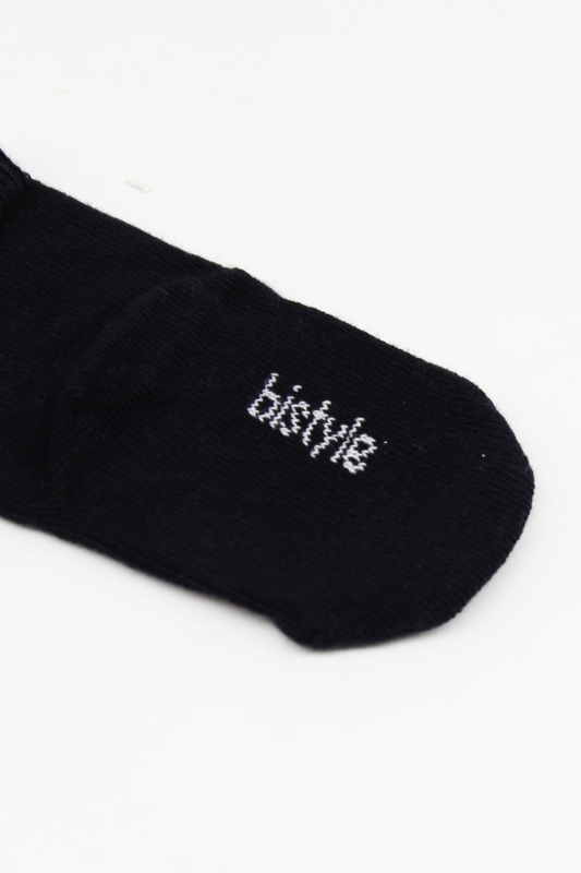 Bistyle 5'li Penye Soket Kutulu Basic Çorap 10131 Gri - 5