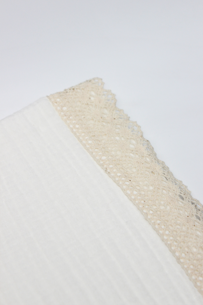 Bistyle Organik Müslin 80x90 Fistolu Battaniye 70112 Ekru - 3