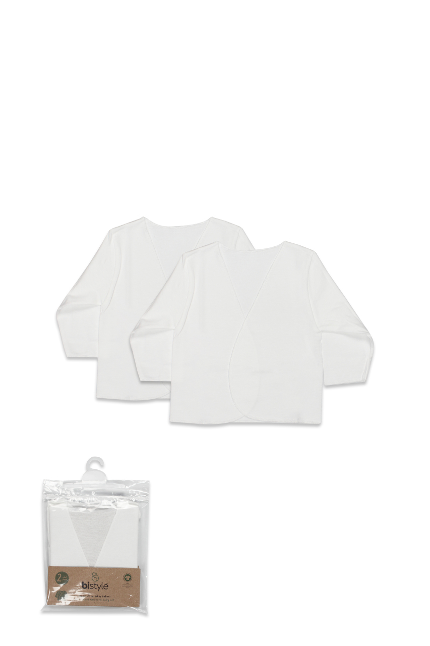 ملابس داخلية أساسية من قطعتين عضوي من بيستايل 17120 بيج فاتح - 1