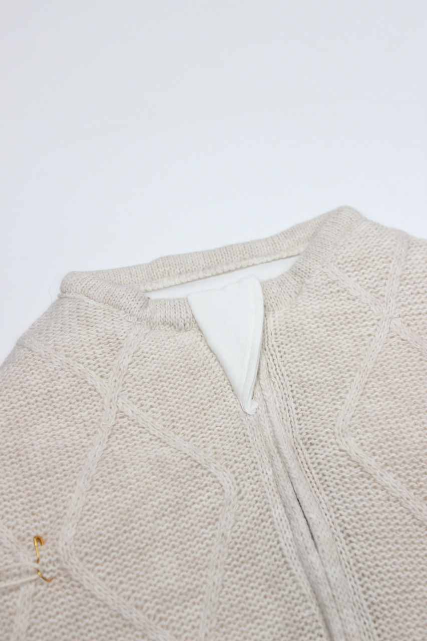 Bistyle Baby İn Swadding Triko Kundak 75108 Bej - 4