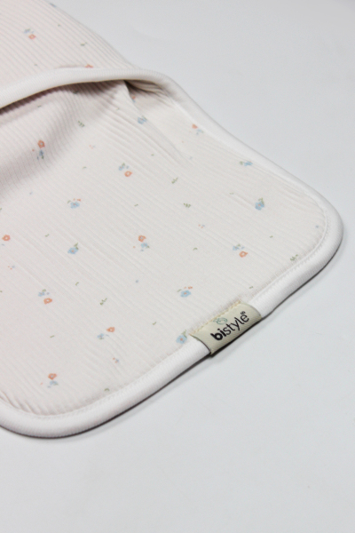 Bistyle Bloom White Organik Bel Destekli Kundak 75103 Ekru Gül Kurusu - 2