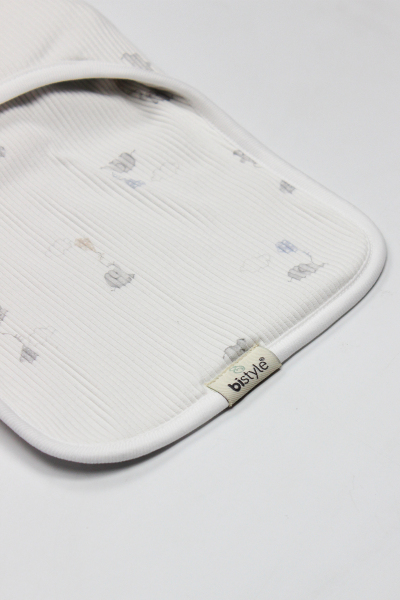 Bistyle Flying Elephant Organik Bel Destekli Kundak 75102 Ekru Gri - 2