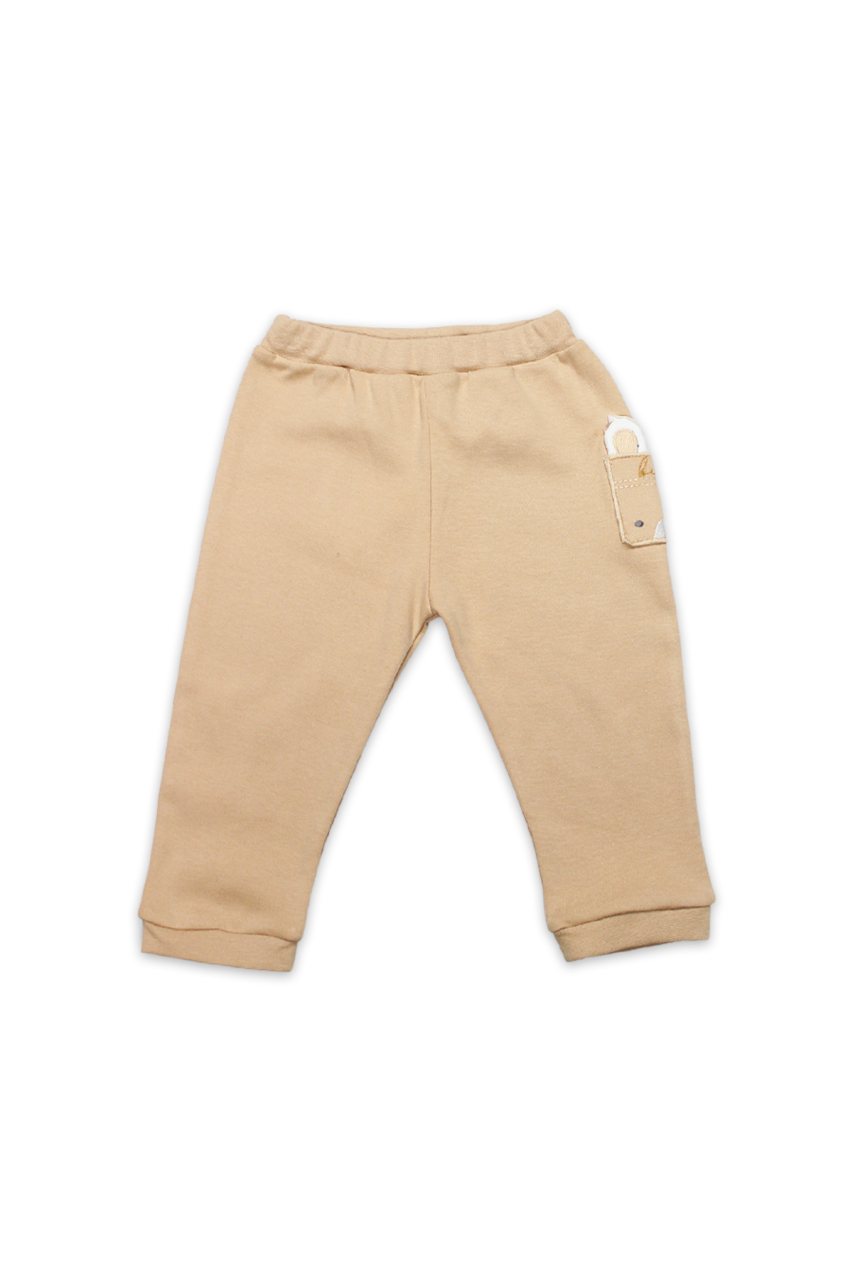 بنطلون Bistyle I Am So Bear بدون رباط 16106 بيج إيكرو - 1