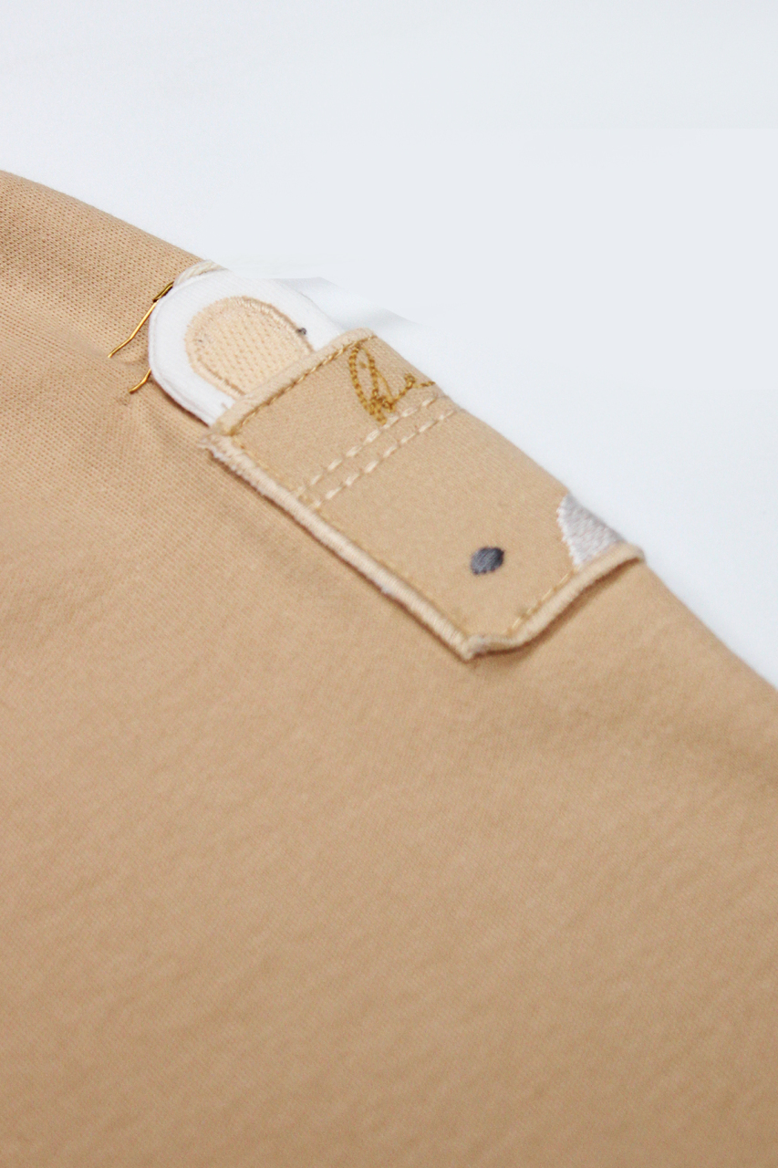 بنطلون Bistyle I Am So Bear بدون رباط 16106 بيج إيكرو - 4