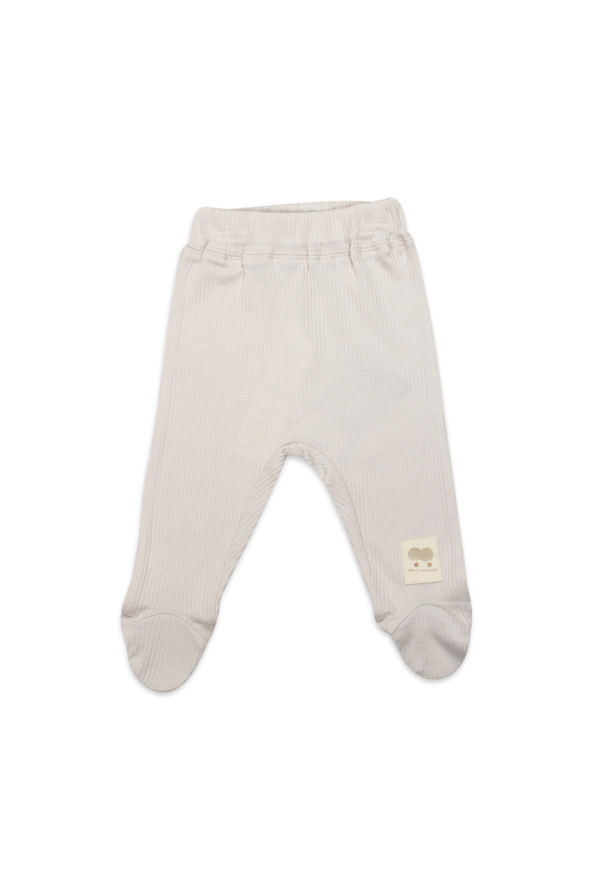 بنطلون بوت بتصميم بالونات طائرة من مودال ثنائي الطراز BS16122 بيج - 1