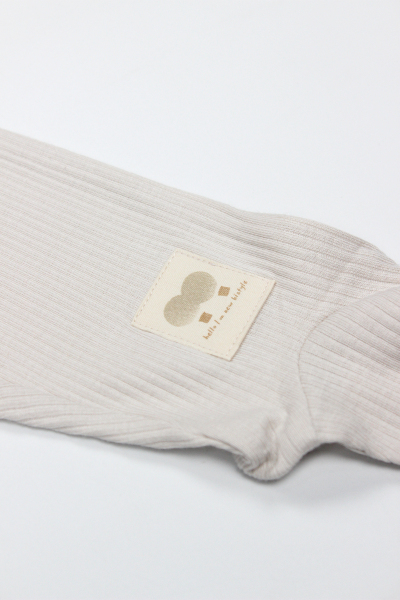 بنطلون بوت بتصميم بالونات طائرة من مودال ثنائي الطراز BS16122 بيج - 2