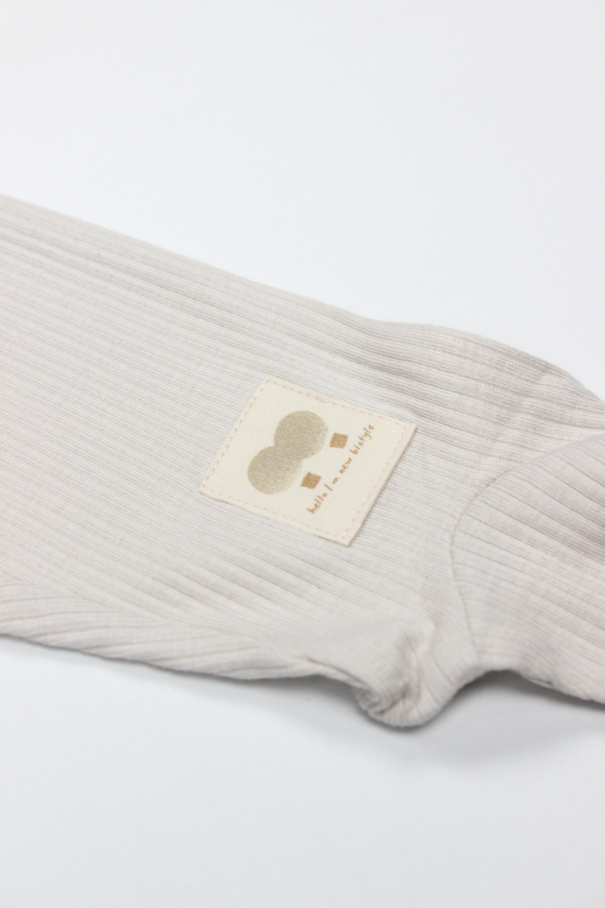 بنطلون بوت بتصميم بالونات طائرة من مودال ثنائي الطراز BS16122 بيج - 2