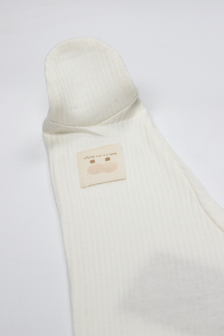 بنطلون ذو أقدام بتصميم بالونات طائرة من موديل ثنائي النمط BS16122 بلون بيج فاتح - 2