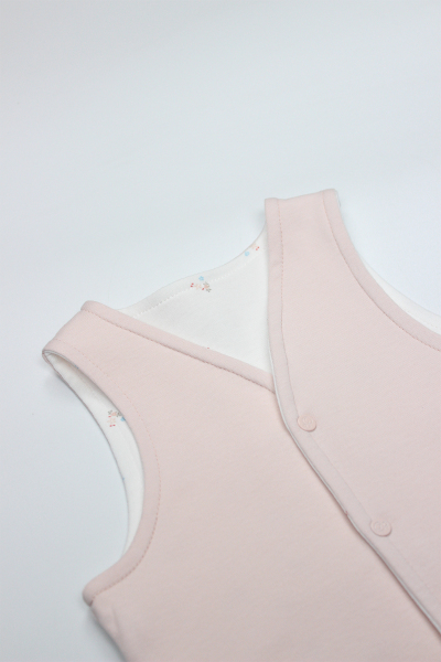 صدرية أطفال ثنائية الجوانب من Bistyle Grow In Love 18102 وردي فاتح - 2