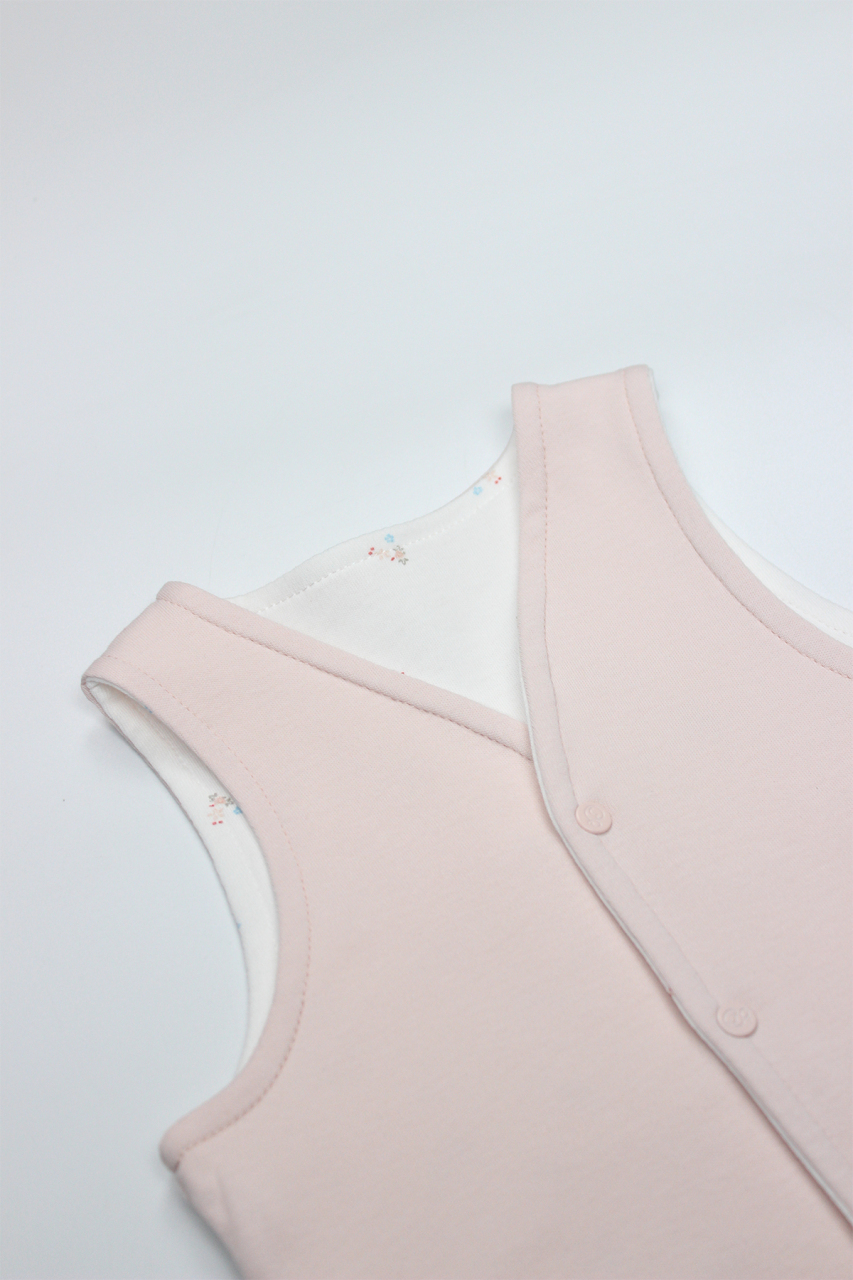 صدرية أطفال ثنائية الجوانب من Bistyle Grow In Love 18102 وردي فاتح - 2