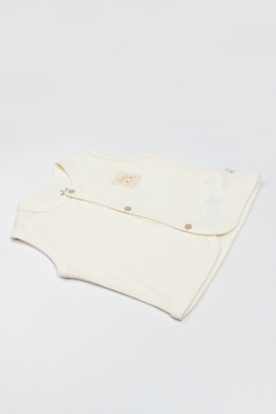 صدرية أطفال ثنائية النمط من البالونات الطائرة BS18110 Ecru - 2