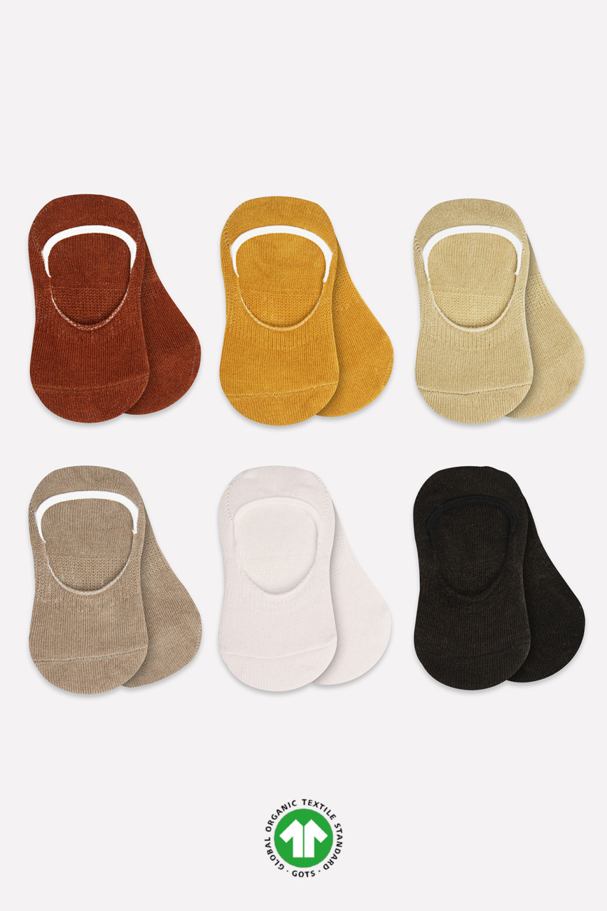 جوارب باليرينا مختلطة من 6 قطع ثنائية النمط 30101 توبراك - 1