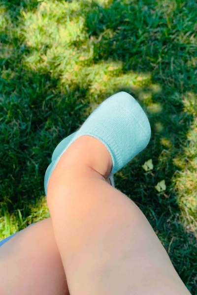 جوارب باليرينا ثنائية التصميم، 6 قطع، 30101 أرجواني - 3