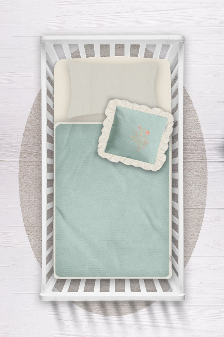 طقم بيكيه بيستايل ناتشورال لايف جيرل 80102 نعناعي - 1