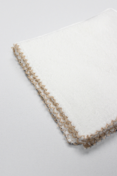 منديل Bistyle Organic مقاس 28 × 28 مكون من 6 قطع 90105 إكرو - 2