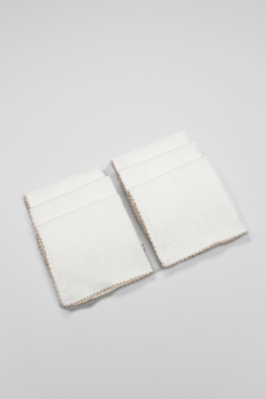 منديل Bistyle Organic مقاس 28 × 28 مكون من 6 قطع 90105 إكرو - 3