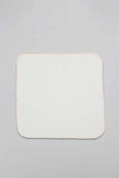 مناديل بيستايل العضوية 28 × 28 من القطن الممشط 10 قطع 90101 بيج فاتح - 4