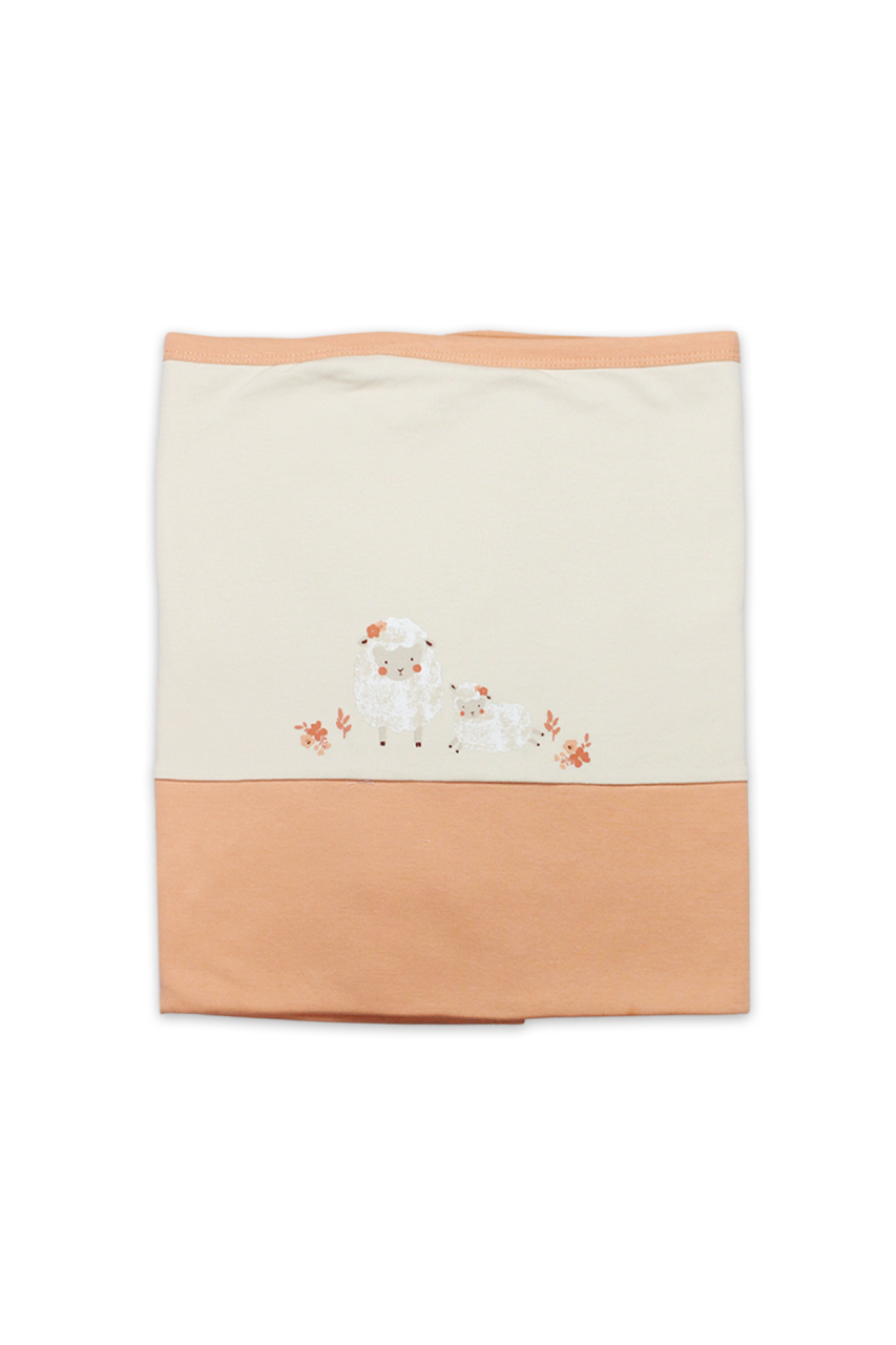 بطانية قطنية ممشطة ثنائية الطراز، ناعمة وجميلة، 70108 بيج - 1