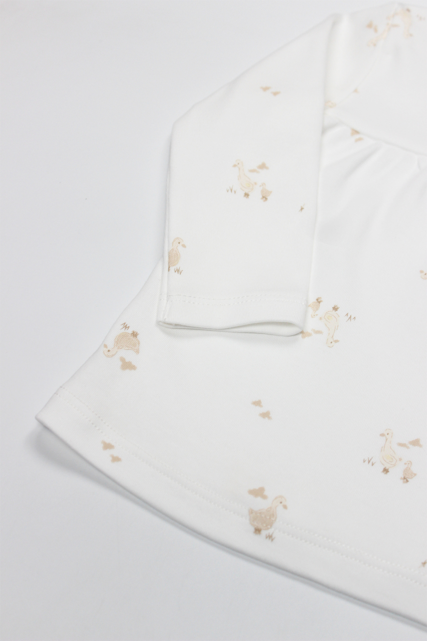 طقم من قطعتين بتصميم Bistyle Welcome Baby Duck 14104 أصفر - 4