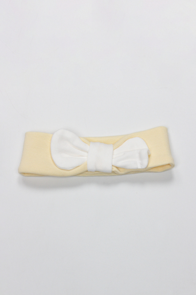 Bistyle 3'lü Zıbın Takım Welcome Baby Duck 13104 Sarı-Ekru - 5