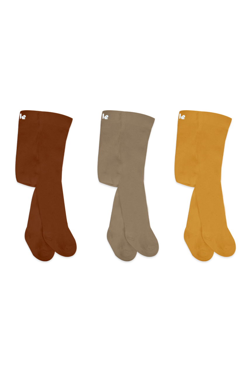 جوارب قطنية ممشطة من بيستايل، عبوة من 3 قطع، BS3100 Soil - 1