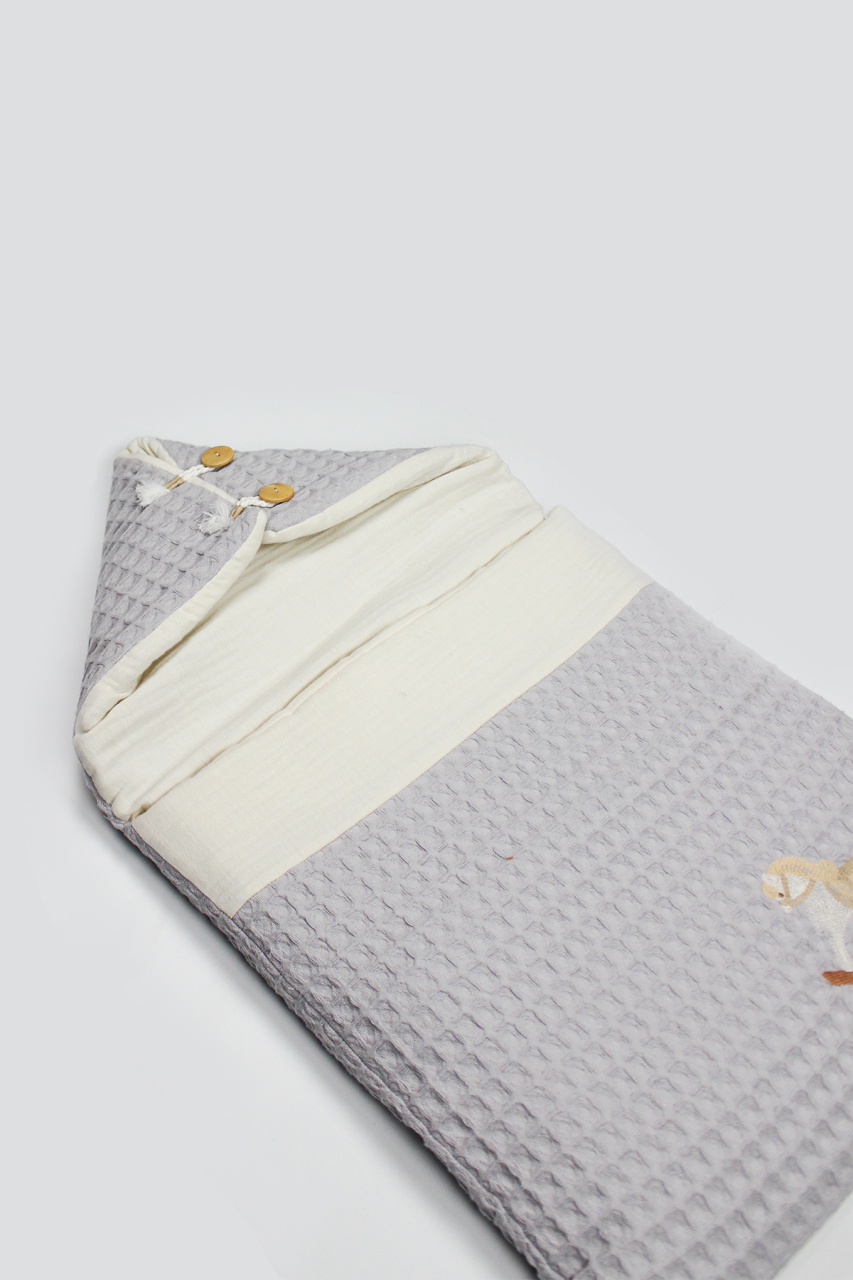 Bistyle Natural Life Boy Organik Pike Portbebe 75105 Gri - 9