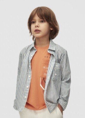 boy shirt 1-4 years 48610 - NK KİDS