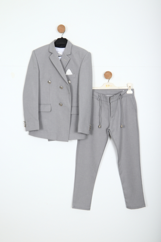 boy suit 5-8 years old 23930-2 - FLORİ KİDS
