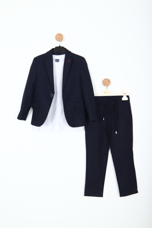 boy suit 5-8 years old 25903 - FLORİ KİDS