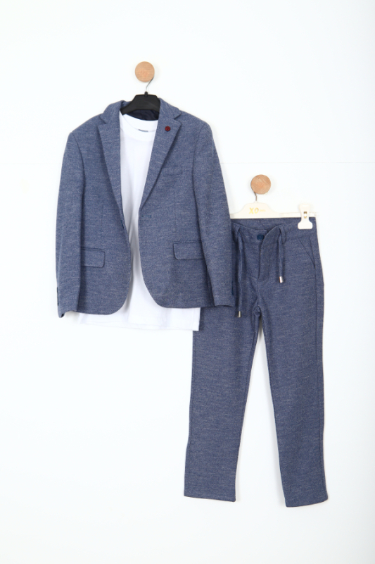 boy suit 5-8 years old 25903 - FLORİ KİDS