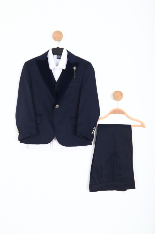 boy suit 7-11 years old 23908-3 - FLORİ KİDS